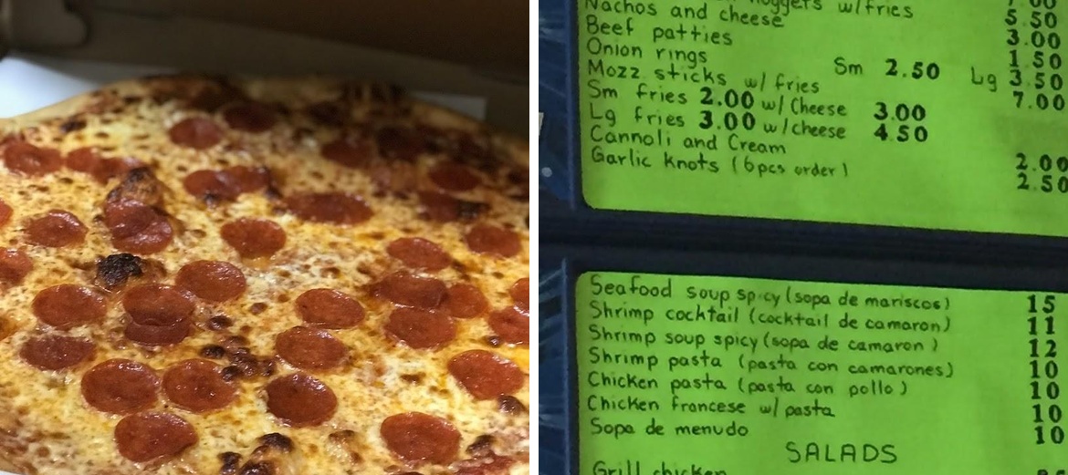 Heights Pizza Plus Menu