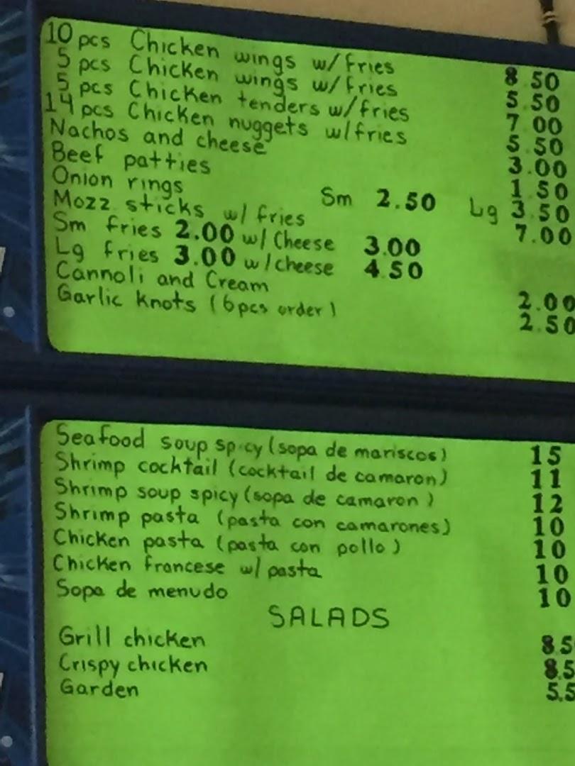 Heights Pizza Plus Menu